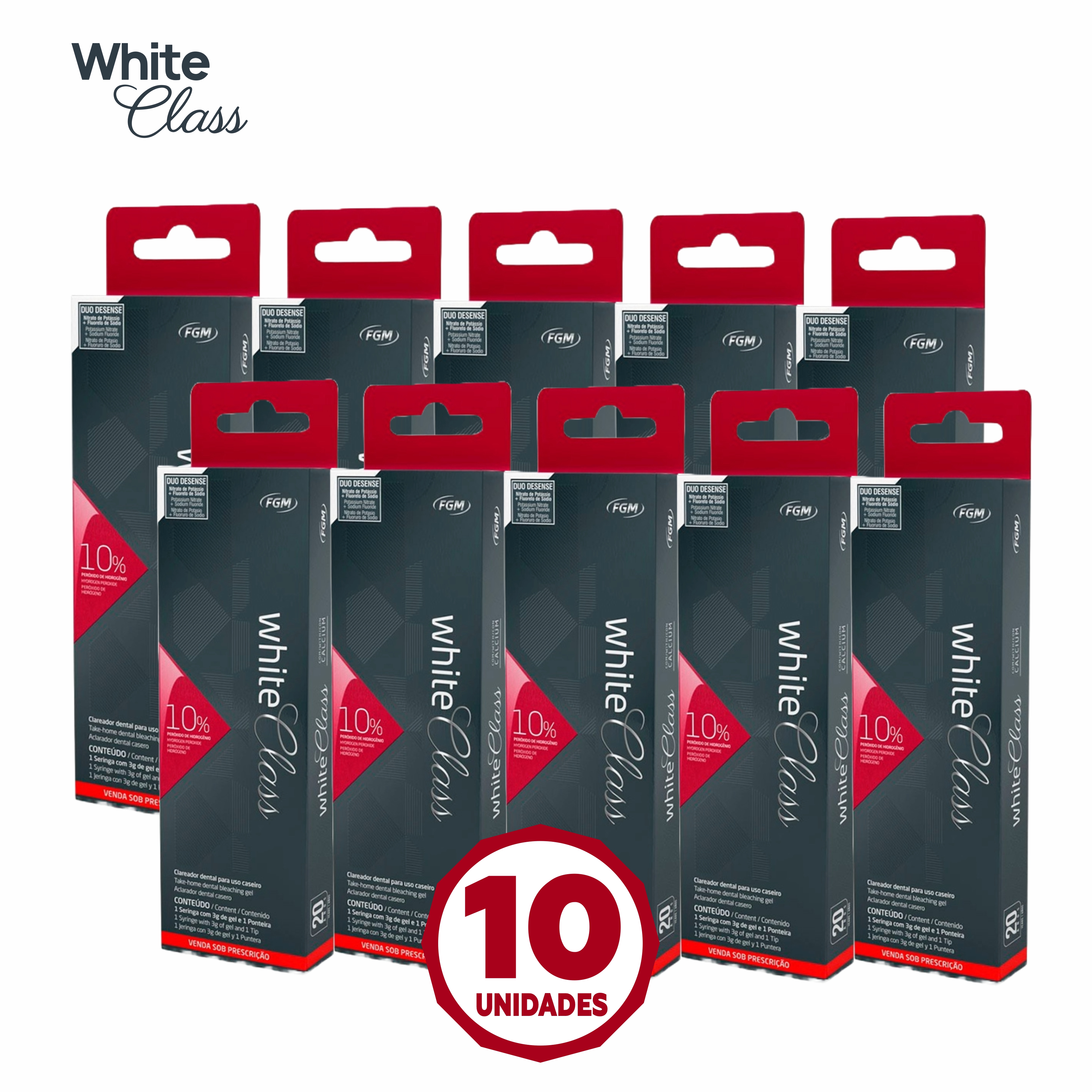 CLAREADOR WHITE CLASS 10% (FGM) - 10 und