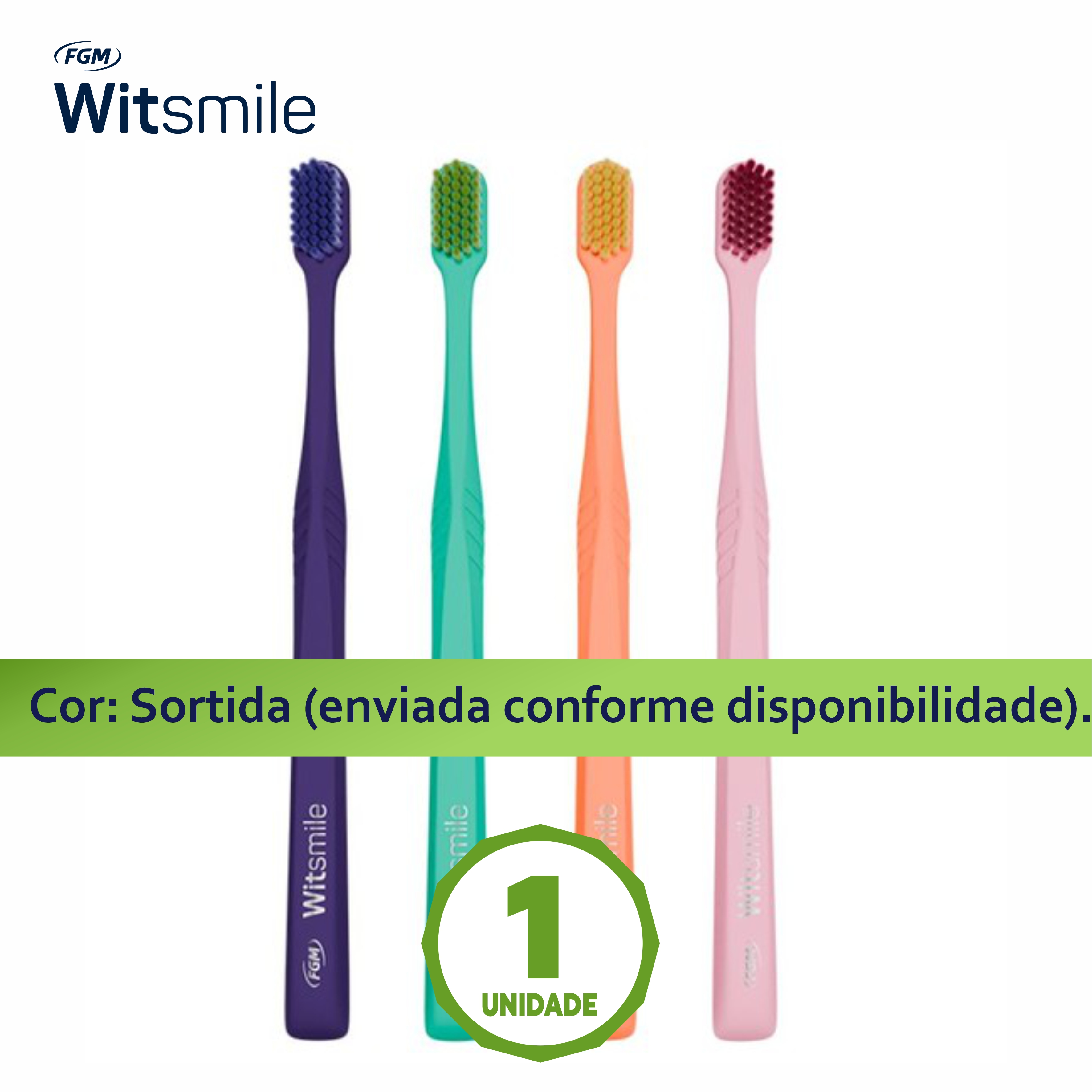 1x Escova Dental Witsmile Comfort Sense
